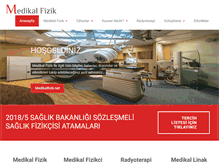 Tablet Screenshot of medikalfizik.net